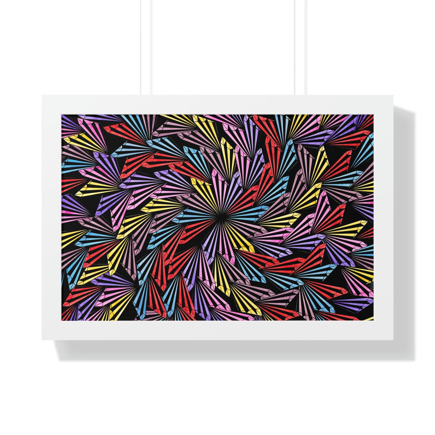 PINWHEEL Framed Horizontal Poster