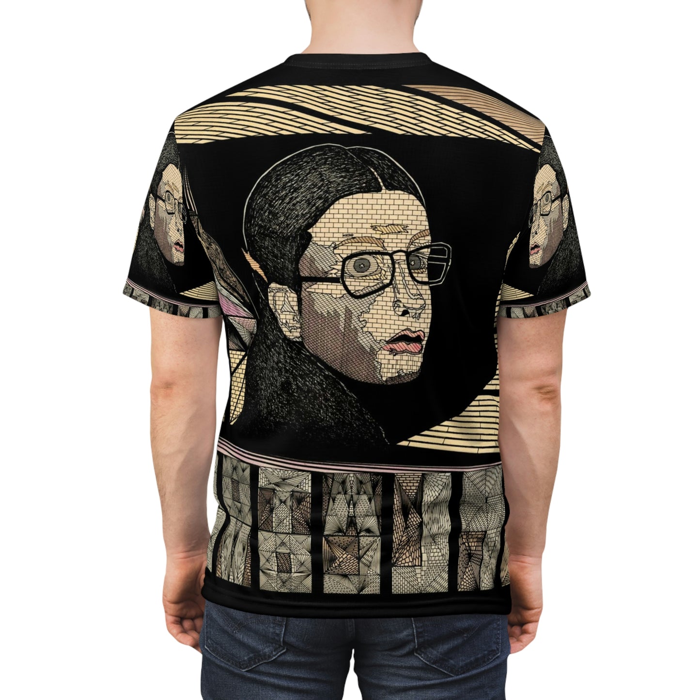 PLATONIC LOVE Unisex AOP Cut & Sew Tee