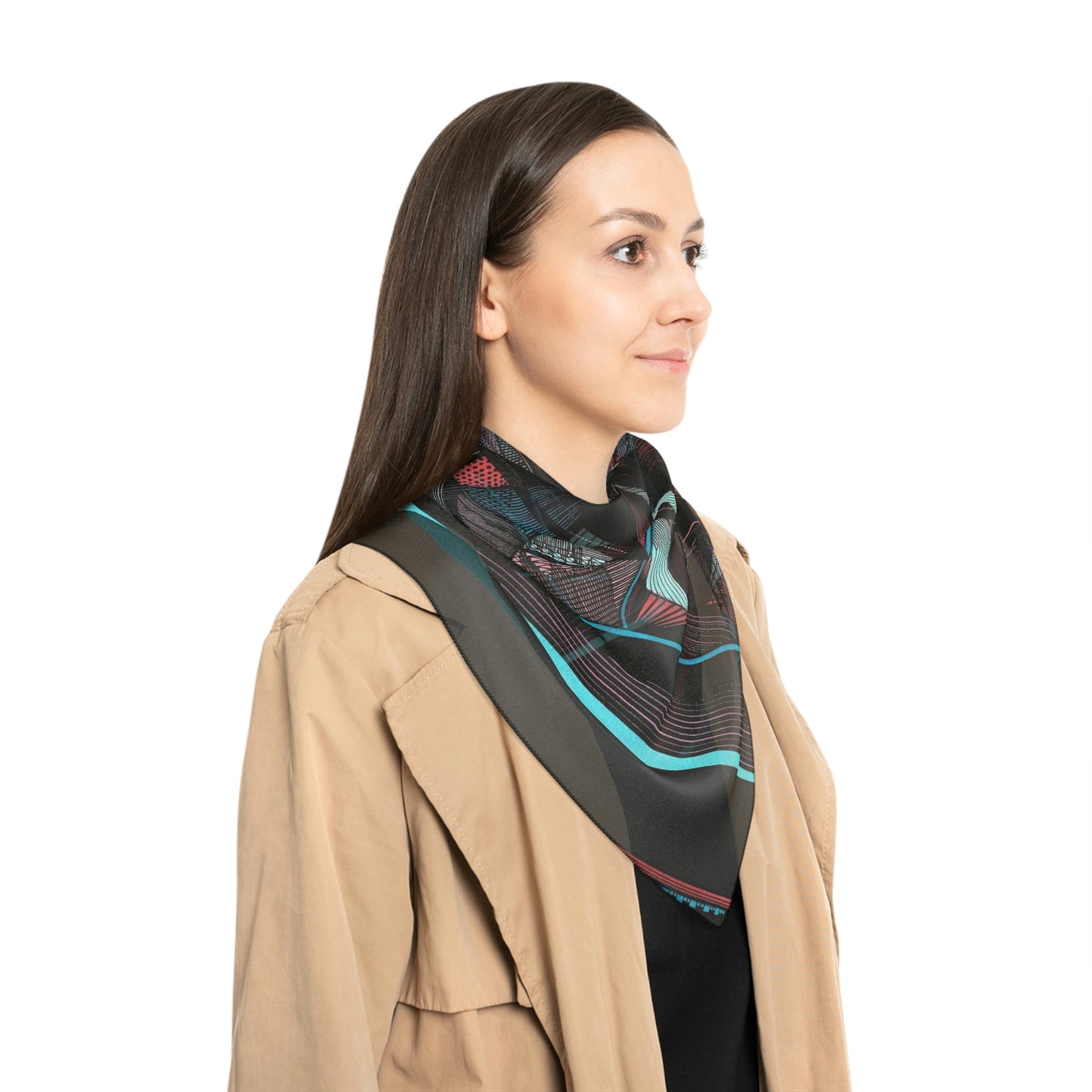DUO MEGALOPOLIS Poly Scarf
