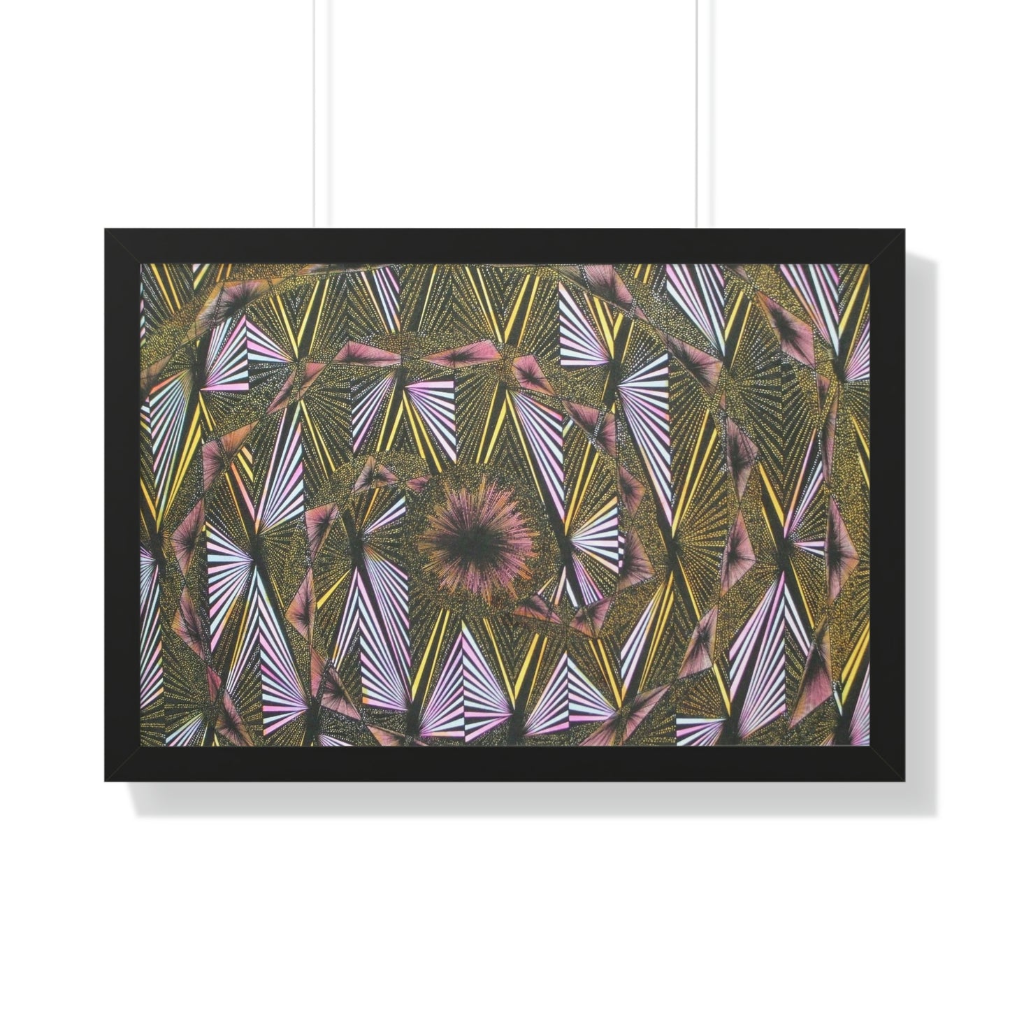 SOLAR SPECTRUM Framed Horizontal Poster