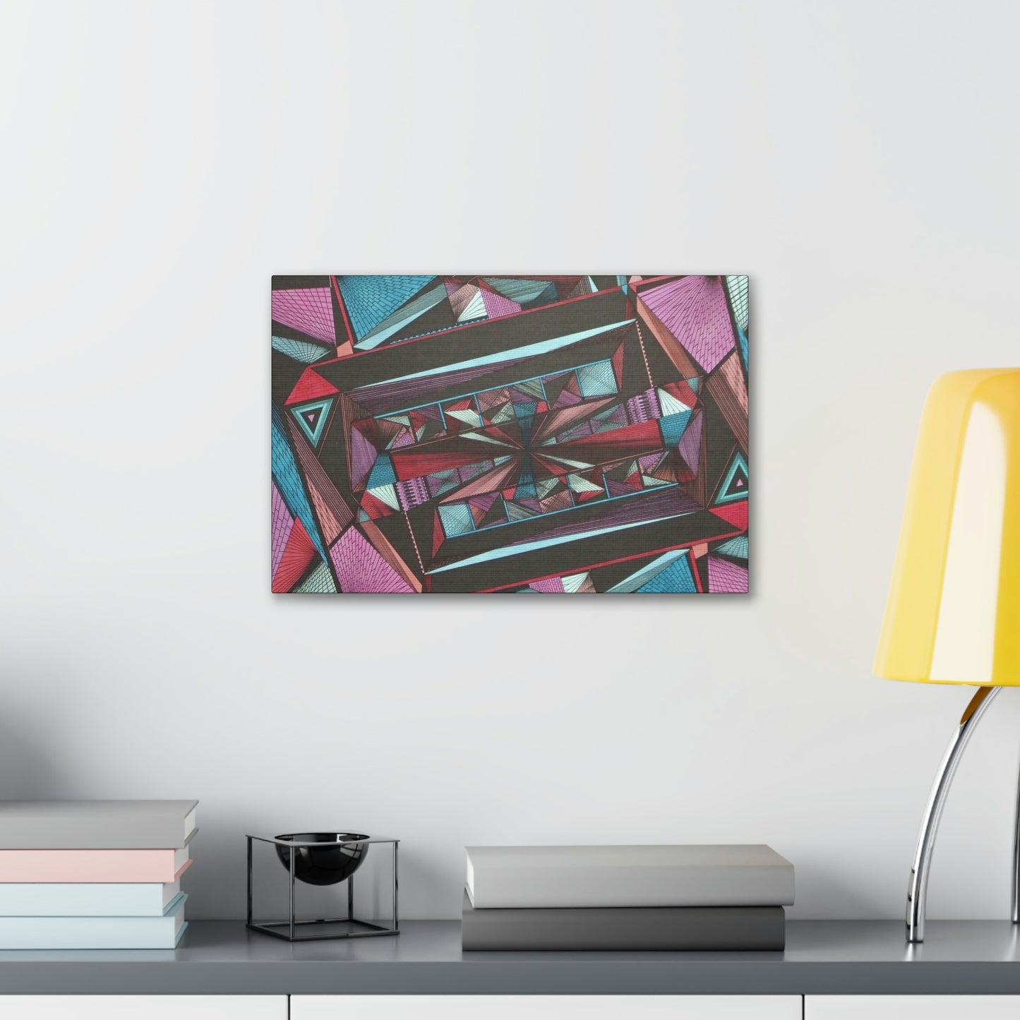 LIGHT DUO MEGALOPOLIS Canvas Gallery Wraps
