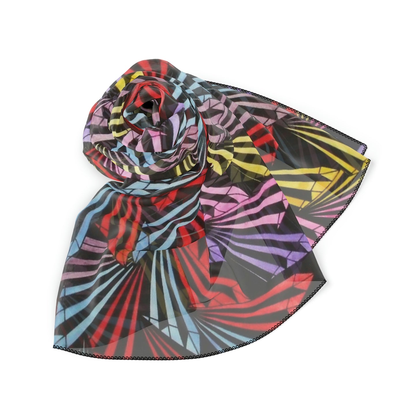 PINWHEEL Poly Scarf