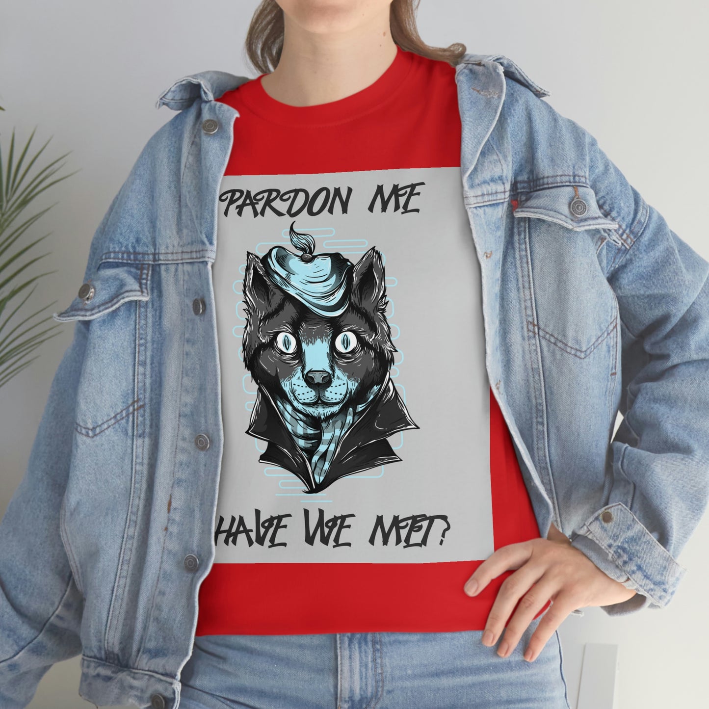 PARDON ME Unisex Heavy Cotton Tee