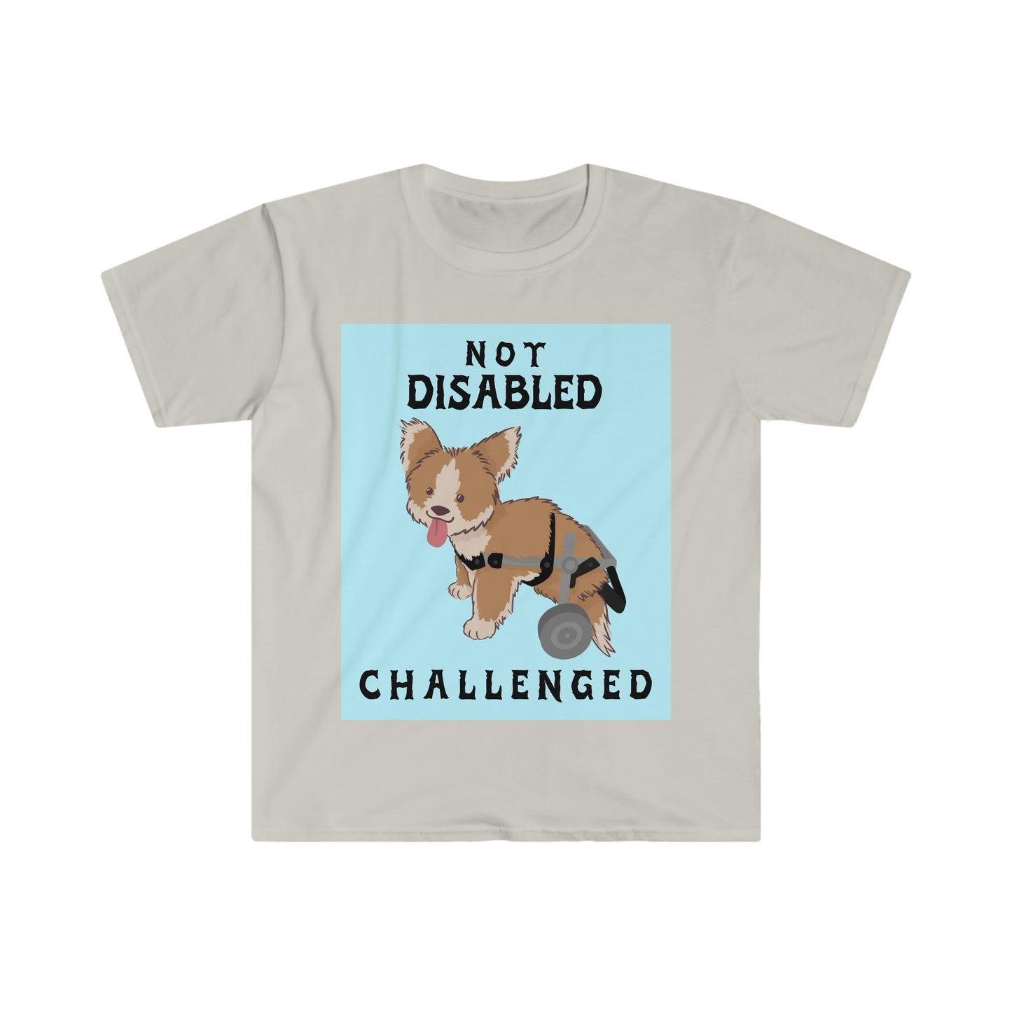 NOT DISABLED Unisex Softstyle T-Shirt