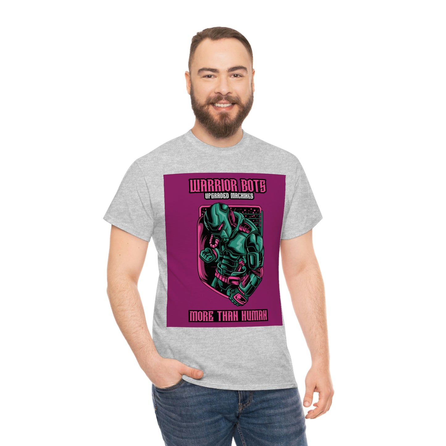 WARRIOR BOTS Unisex Heavy Cotton Tee