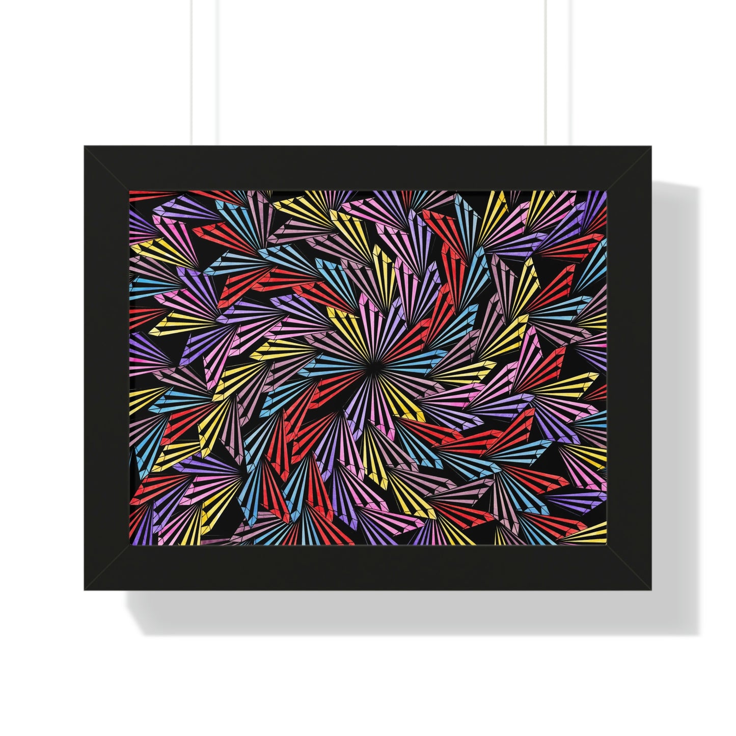 PINWHEEL Framed Horizontal Poster