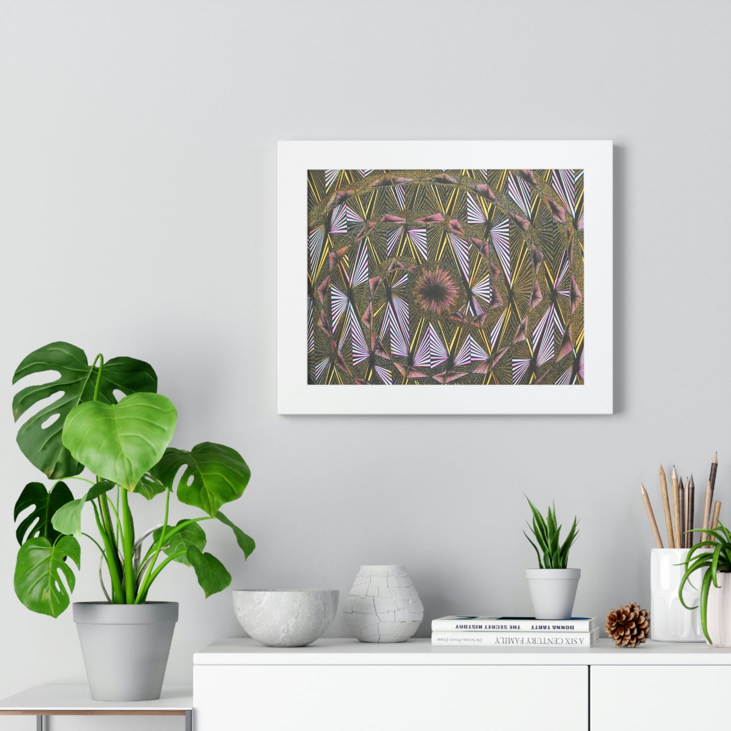 SOLAR SPECTRUM Framed Horizontal Poster