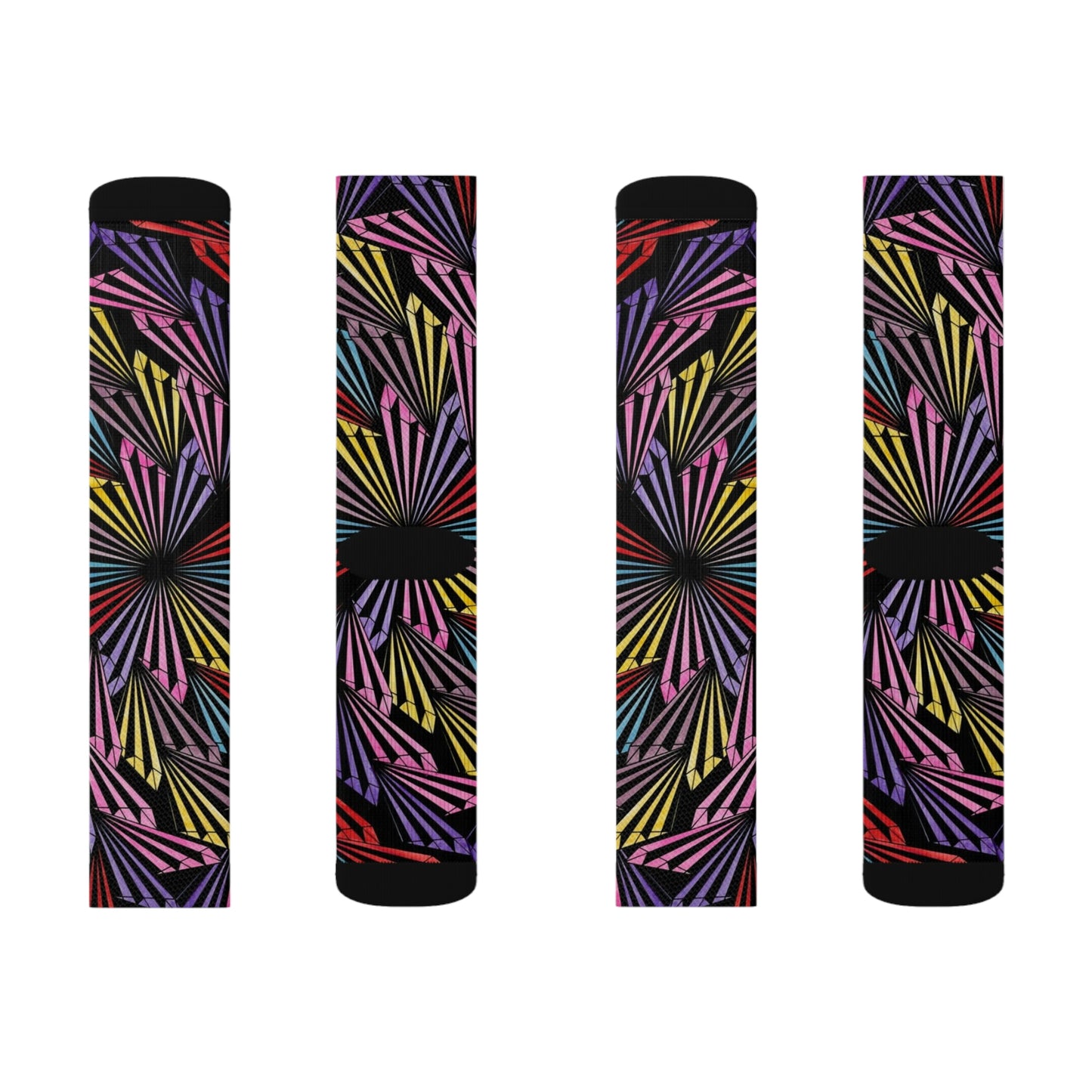 PINWHEEL Sublimation Socks