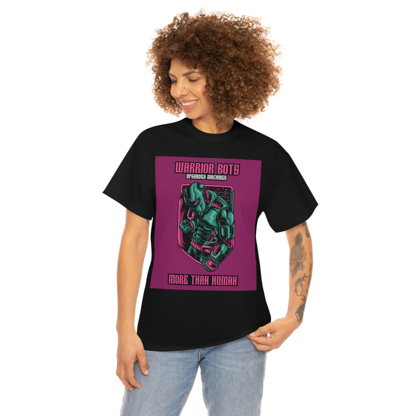 WARRIOR BOTS Unisex Heavy Cotton Tee