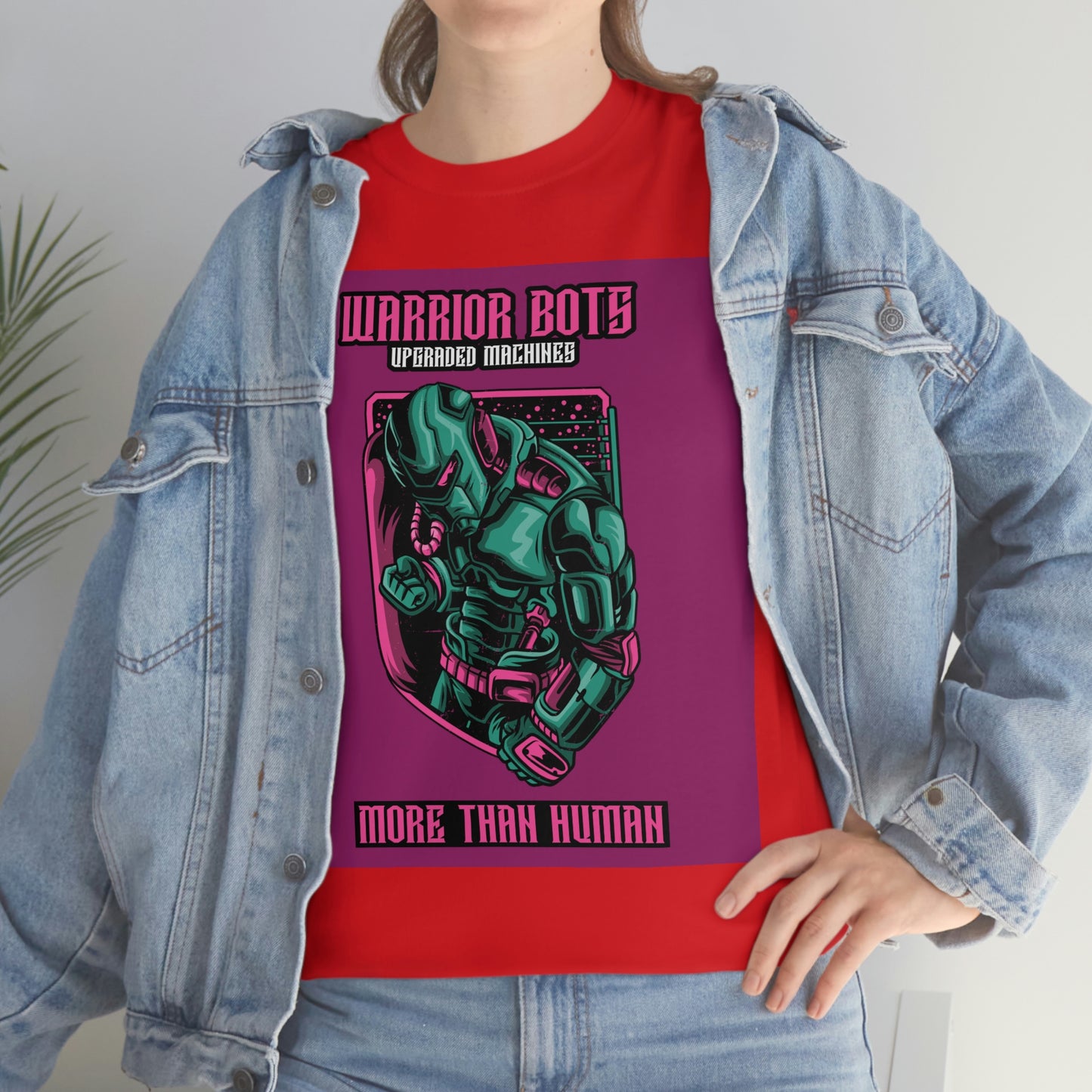 WARRIOR BOTS Unisex Heavy Cotton Tee