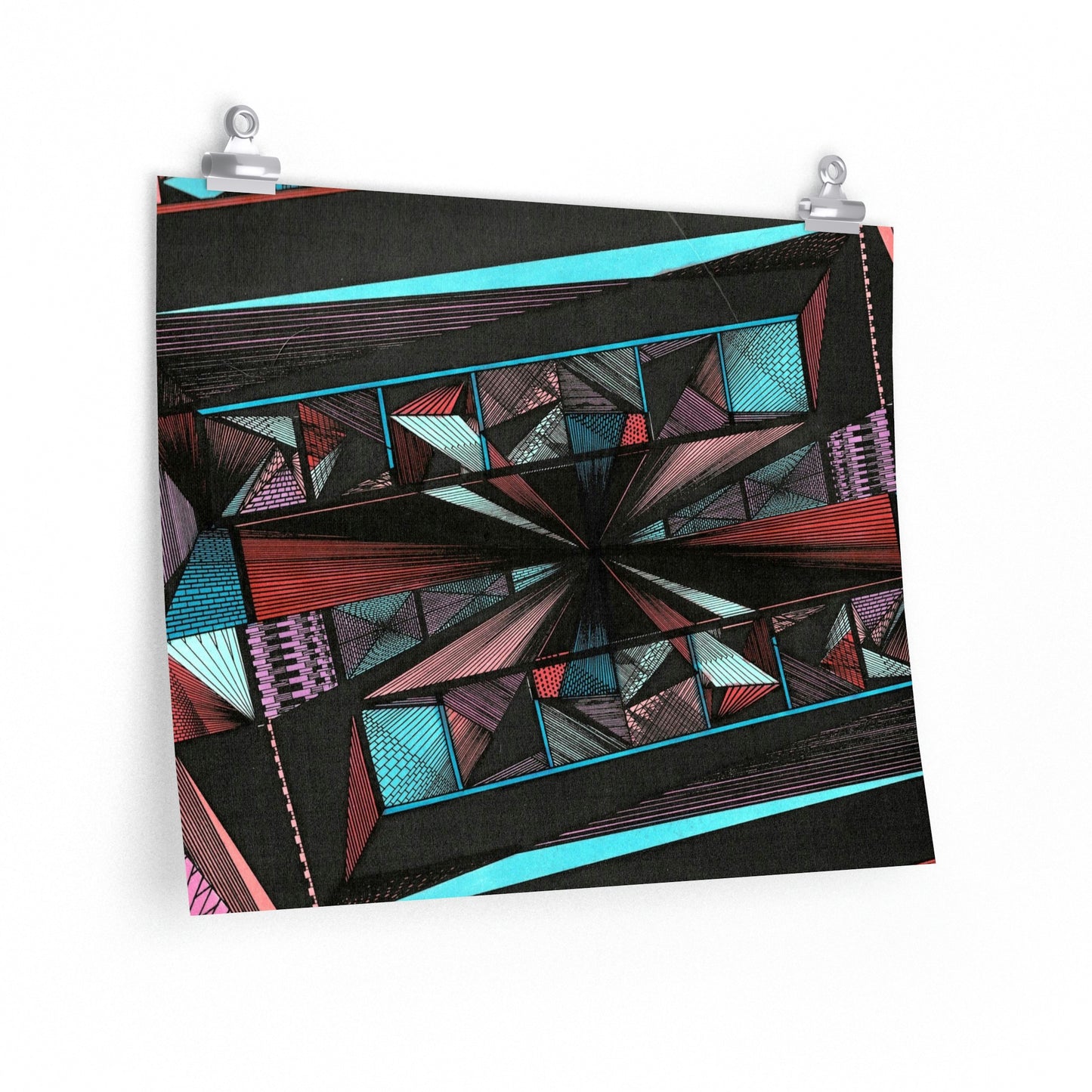 DUO MEGALOPOLIS Premium Matte horizontal posters