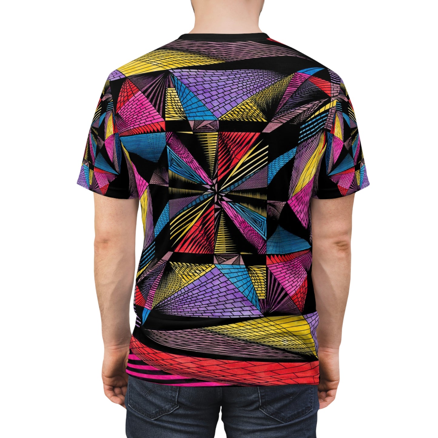 EDIFACE Unisex AOP Cut & Sew Tee