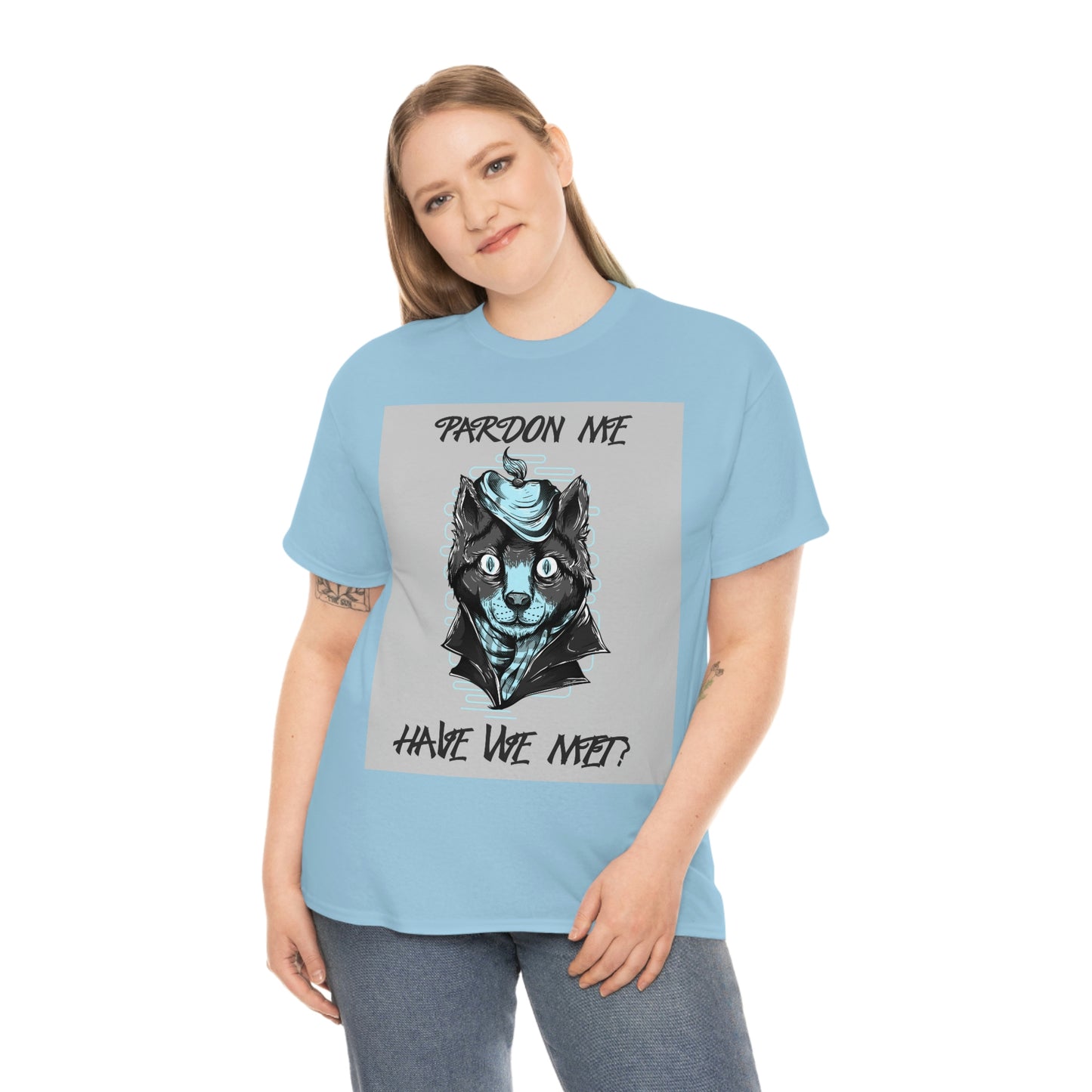 PARDON ME Unisex Heavy Cotton Tee