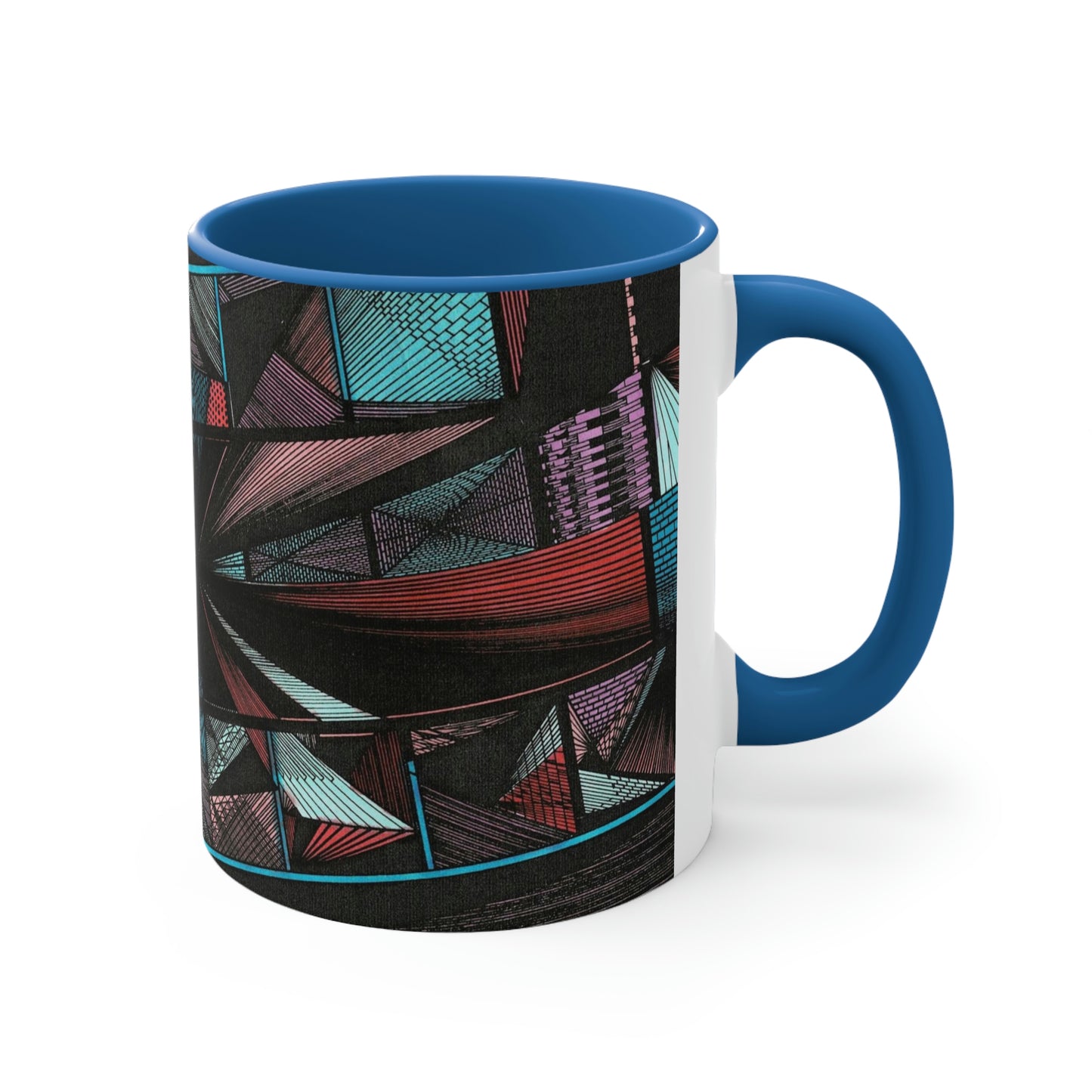 DUO MEGALOPOLIS Accent Coffee Mug, 11oz