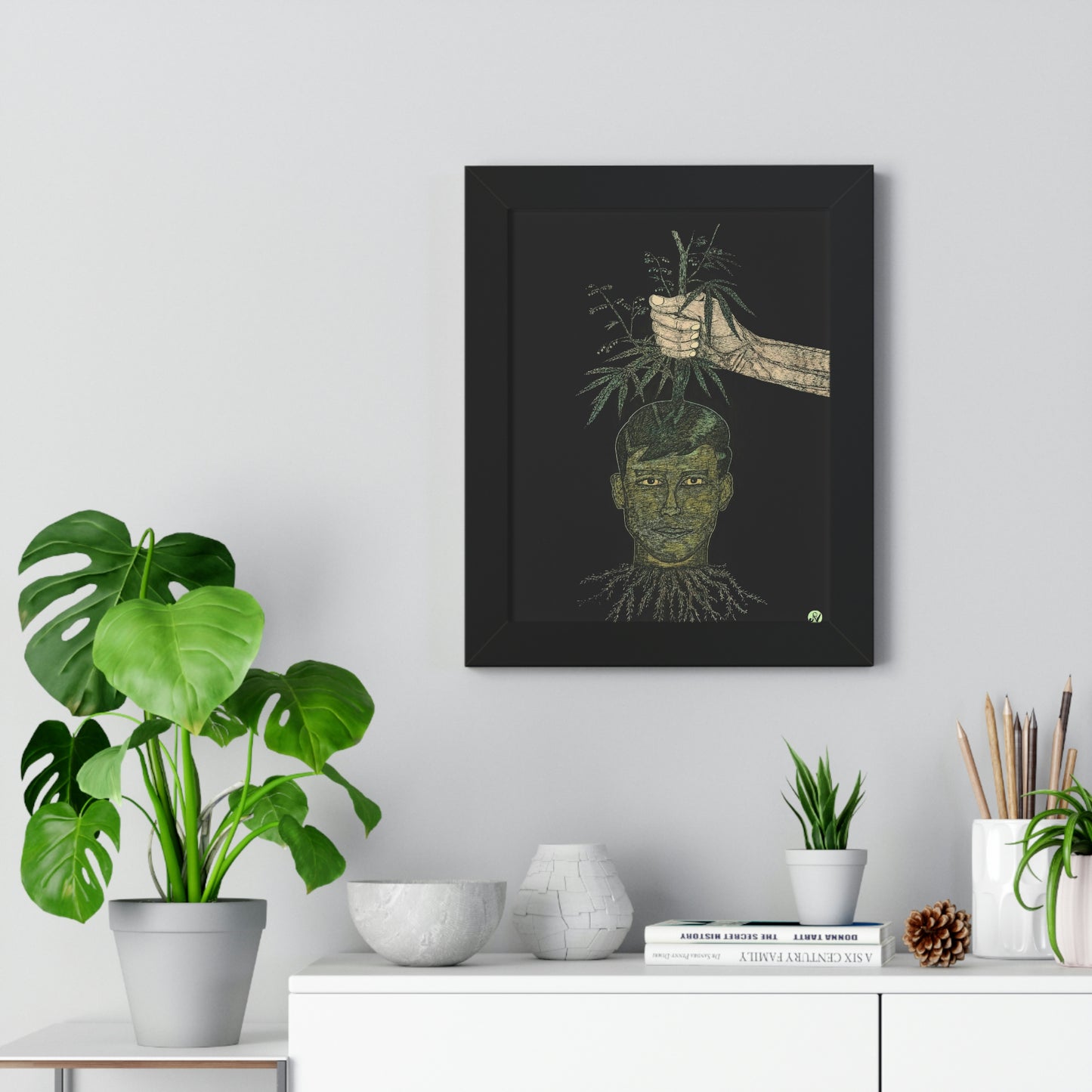 POTHEAD Framed Vertical Poster
