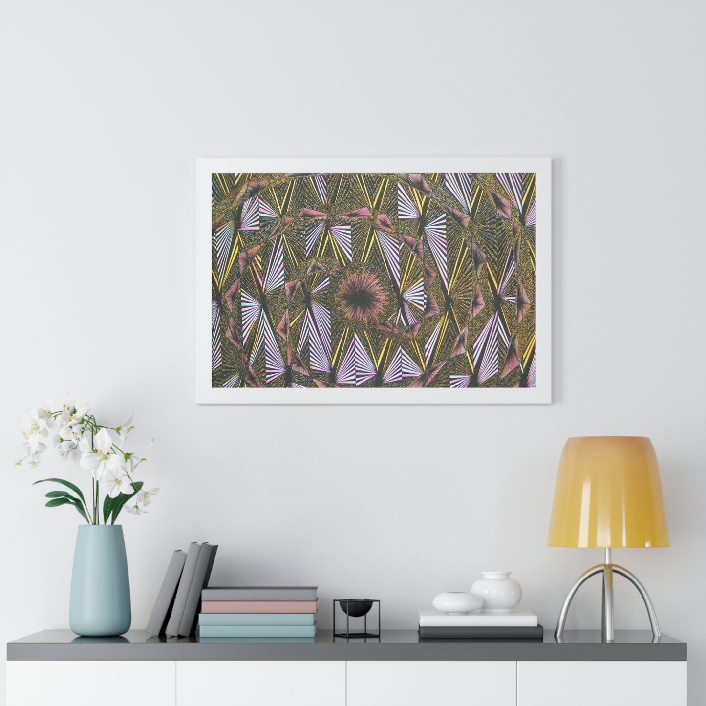 SOLAR SPECTRUM Framed Horizontal Poster