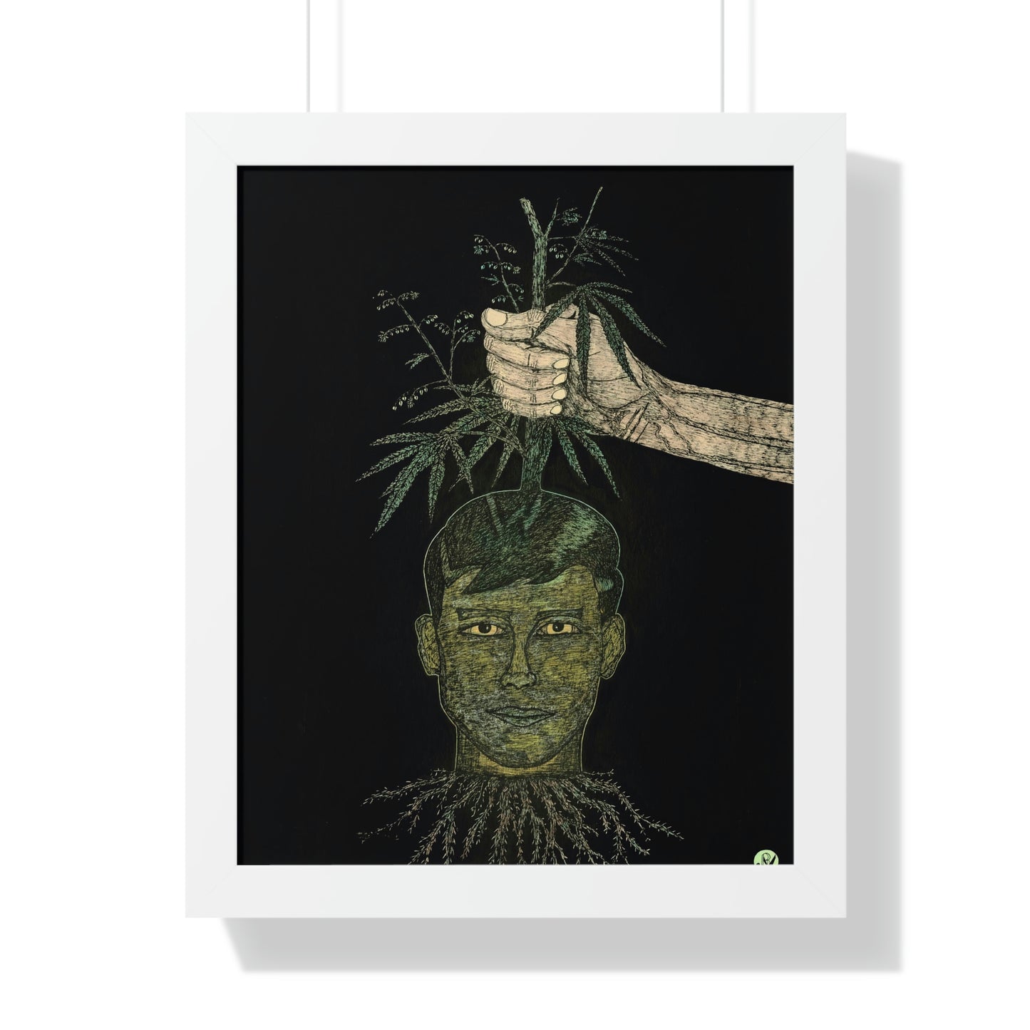 POTHEAD Framed Vertical Poster
