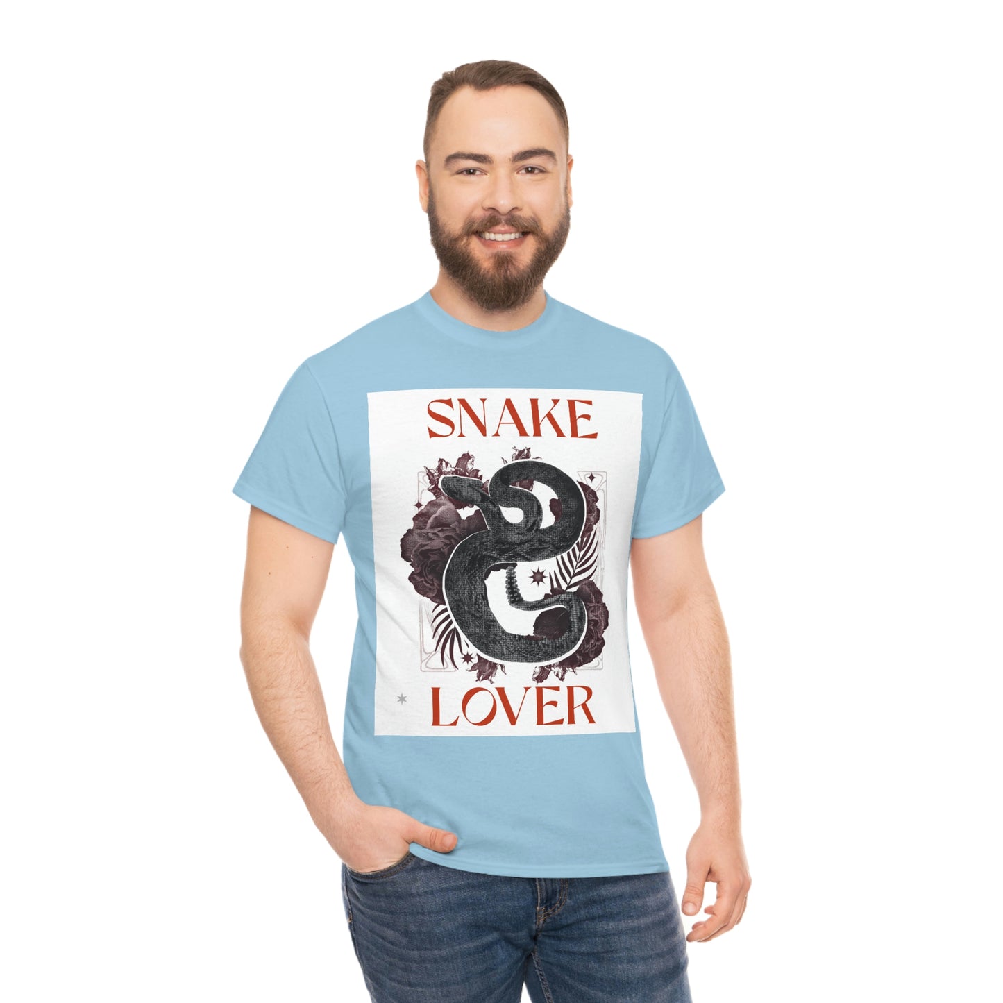 SNAKE LOVER Unisex Heavy Cotton Tee