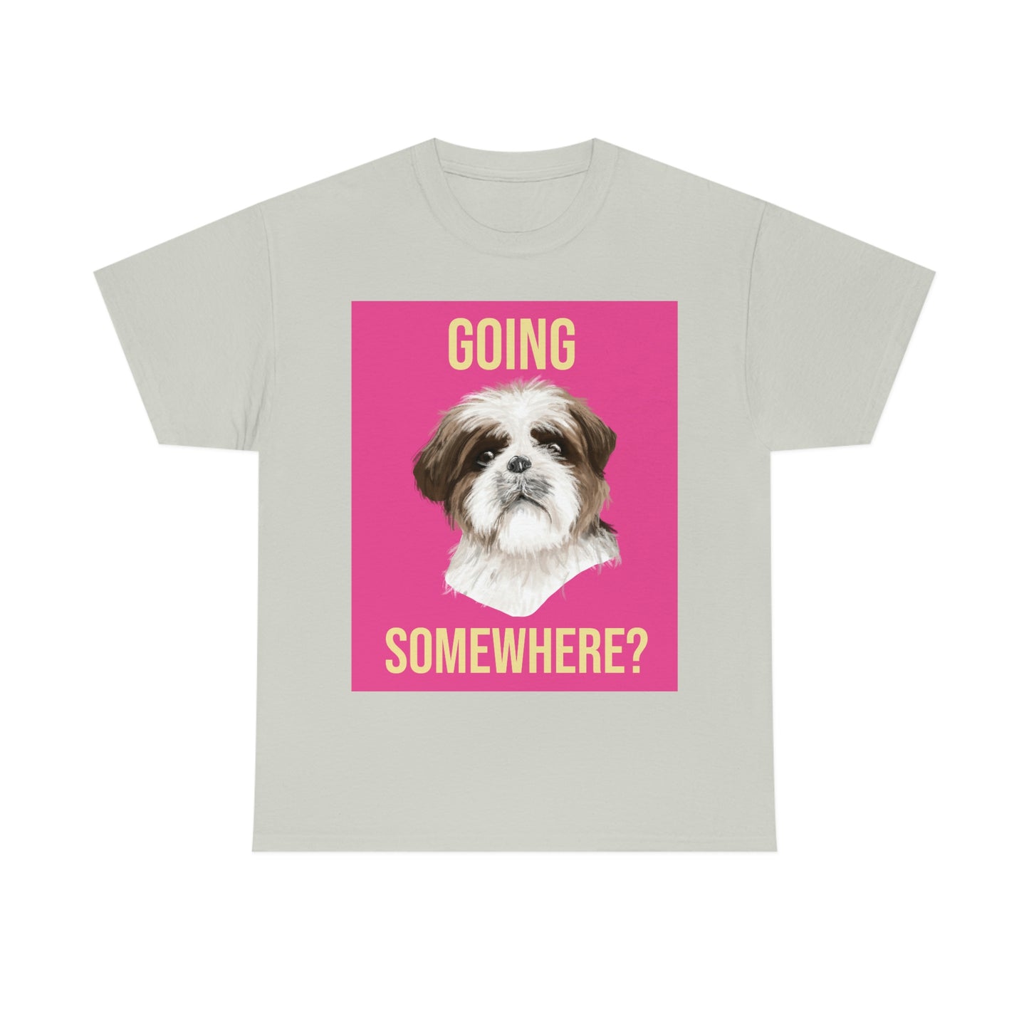 GOING SOMEWHERE? Unisex Heavy Cotton Tee