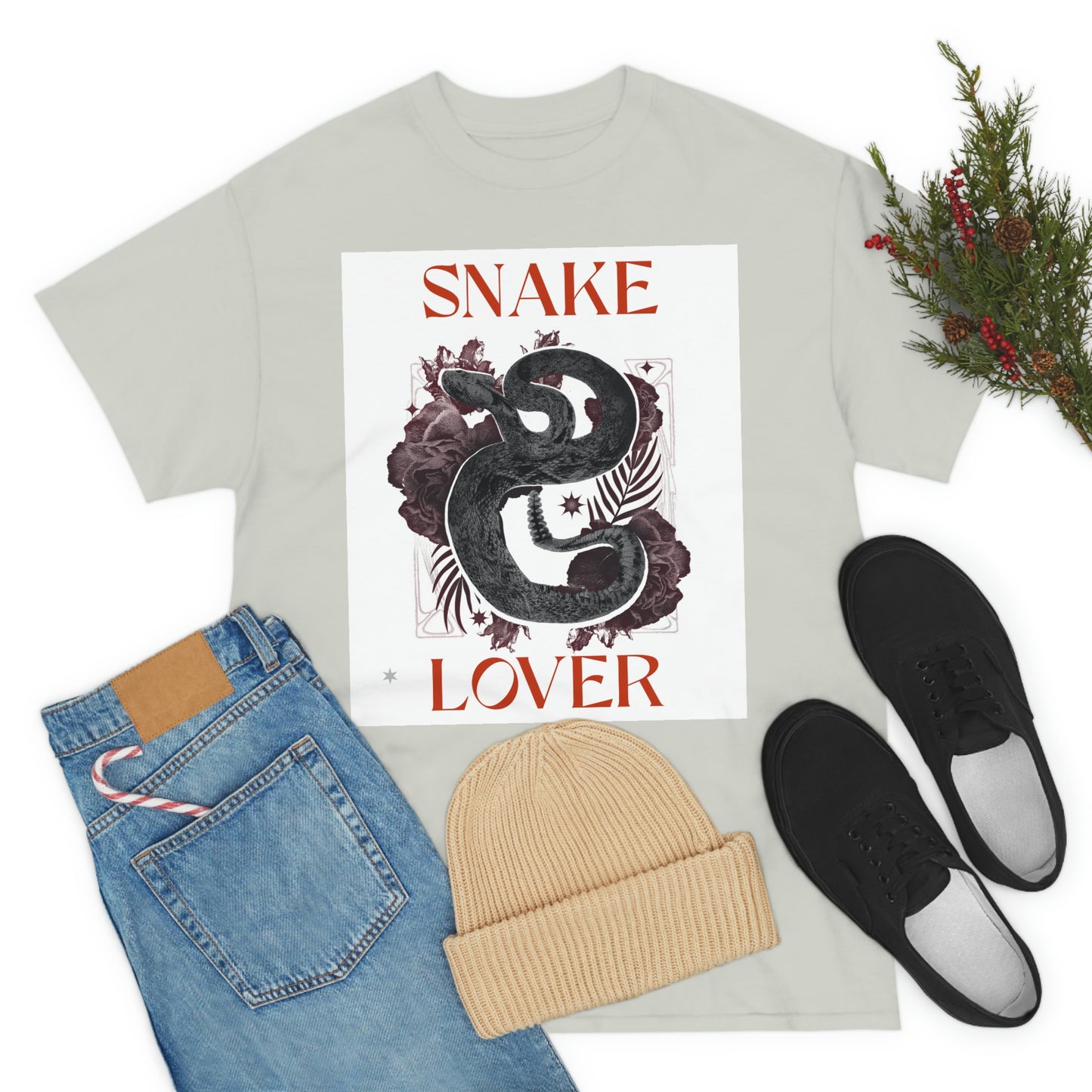 SNAKE LOVER Unisex Heavy Cotton Tee