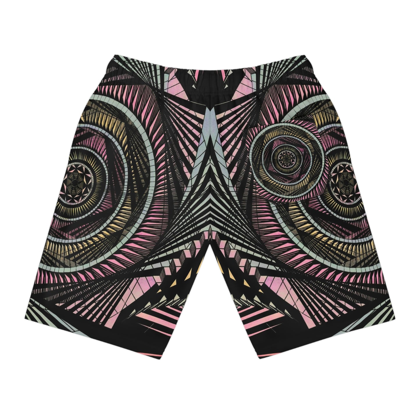 CITADEL (PASTEL)  Athletic Long Shorts (AOP)