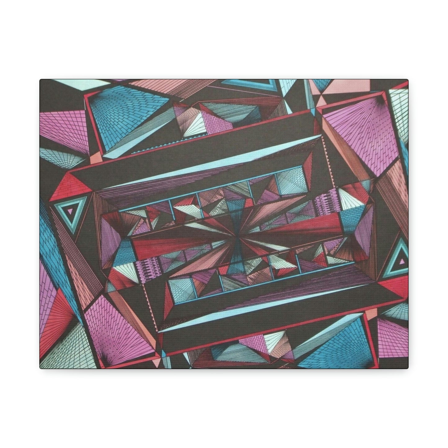 LIGHT DUO MEGALOPOLIS Canvas Gallery Wraps