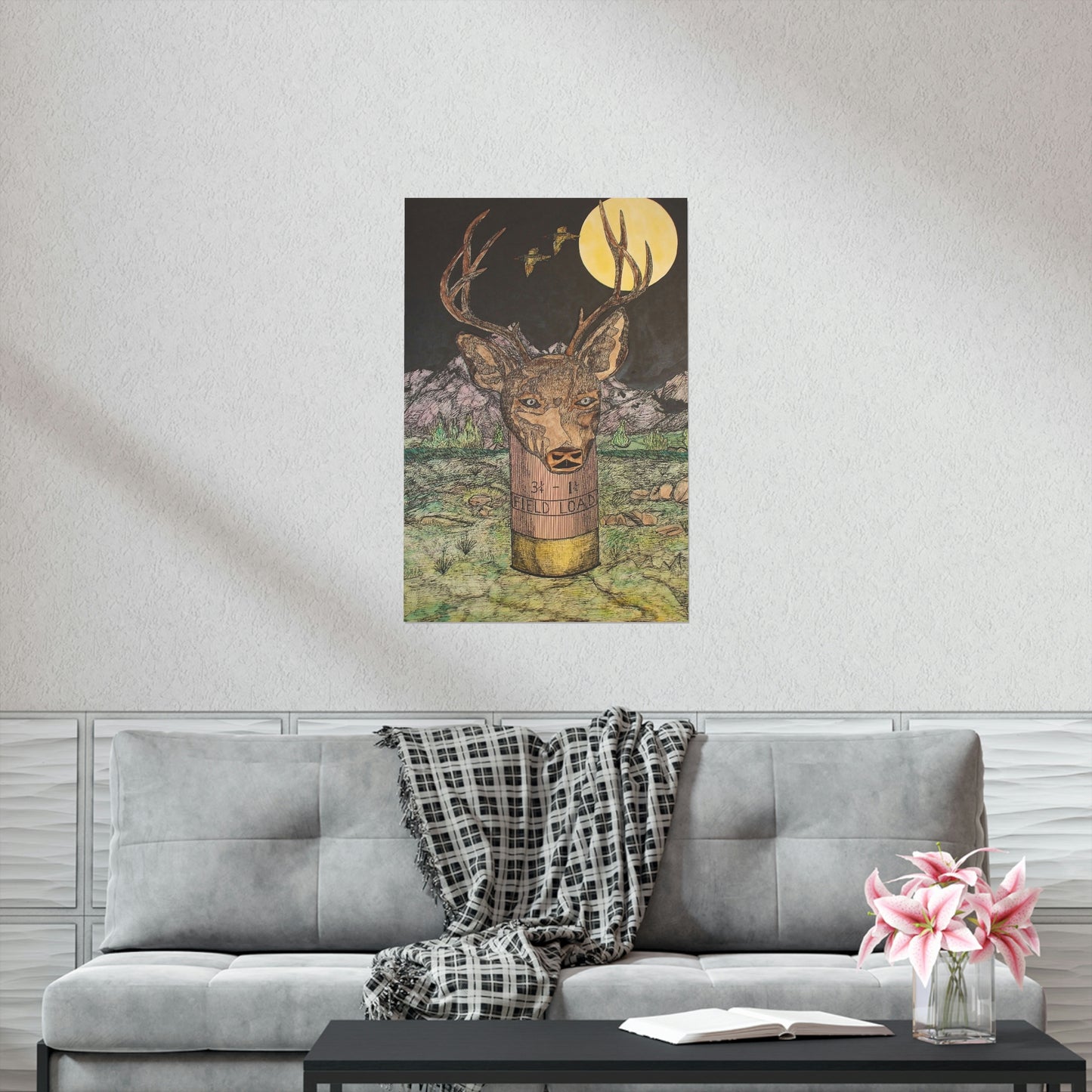 BUCKSHOT Premium Matte Vertical Posters