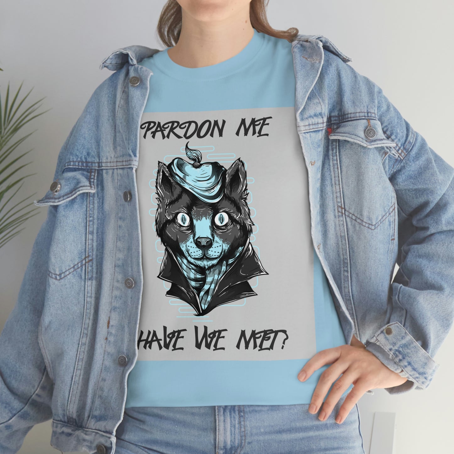 PARDON ME Unisex Heavy Cotton Tee