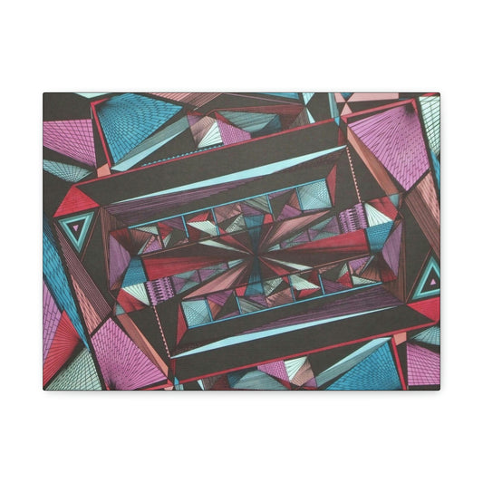LIGHT DUO MEGALOPOLIS Canvas Gallery Wraps