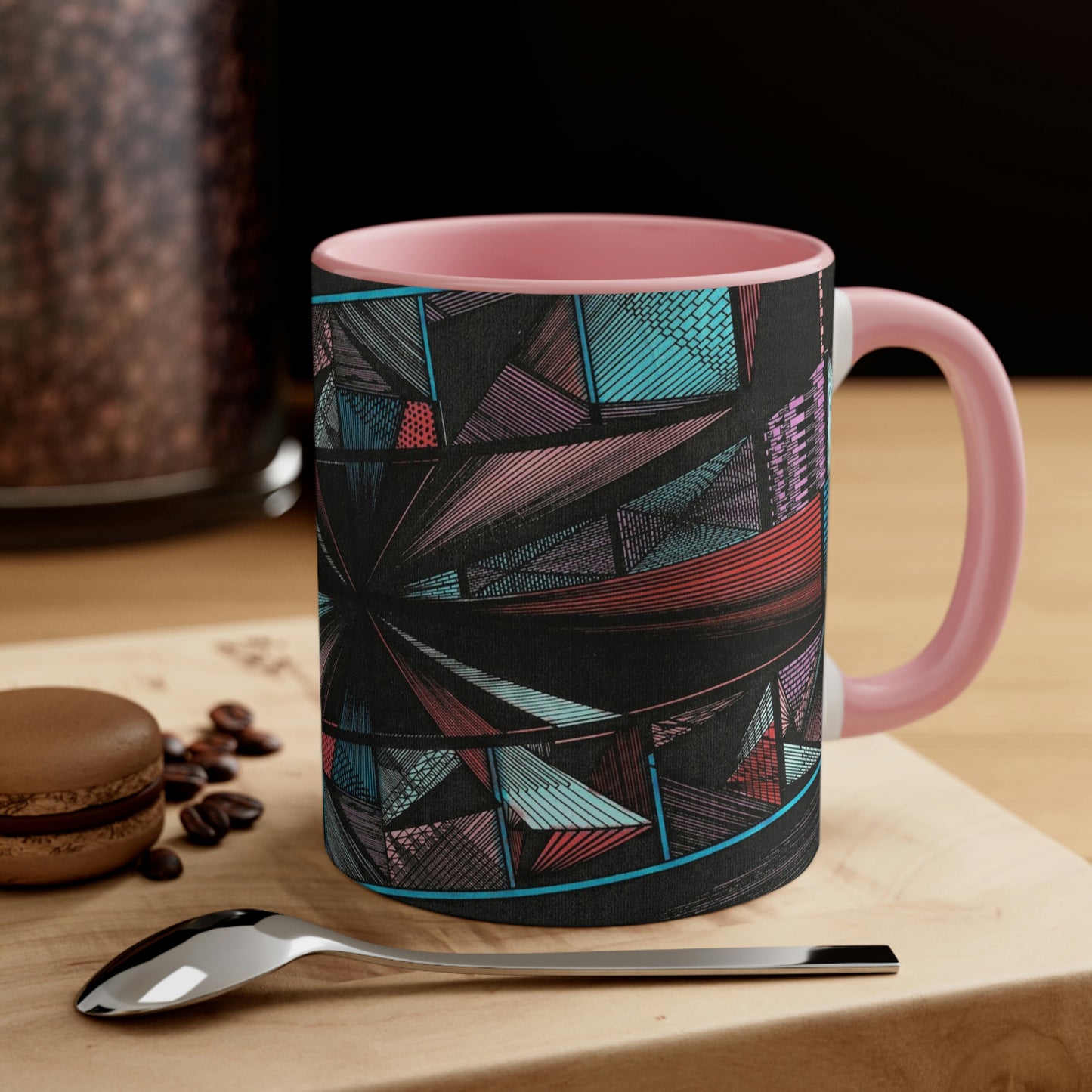 DUO MEGALOPOLIS Accent Coffee Mug, 11oz