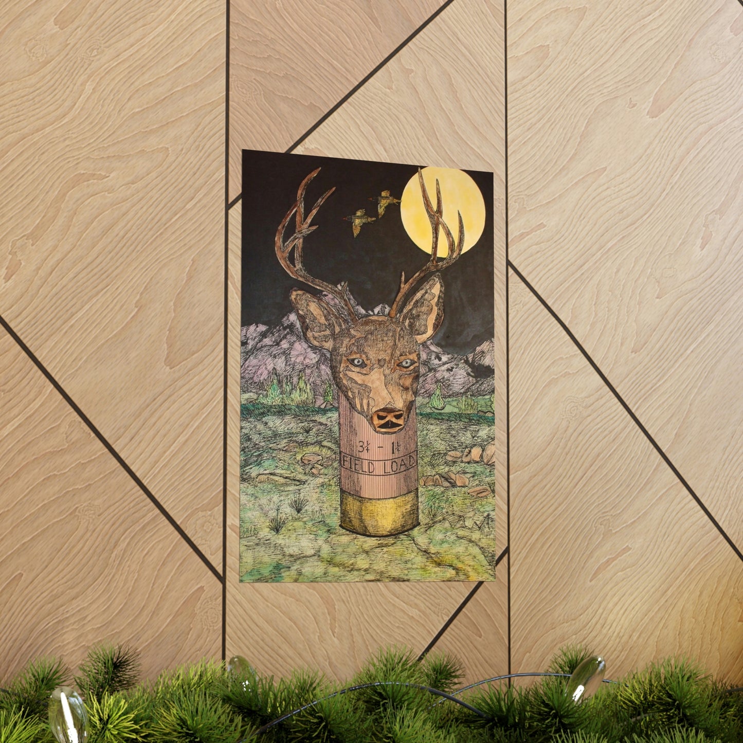 BUCKSHOT Premium Matte Vertical Posters