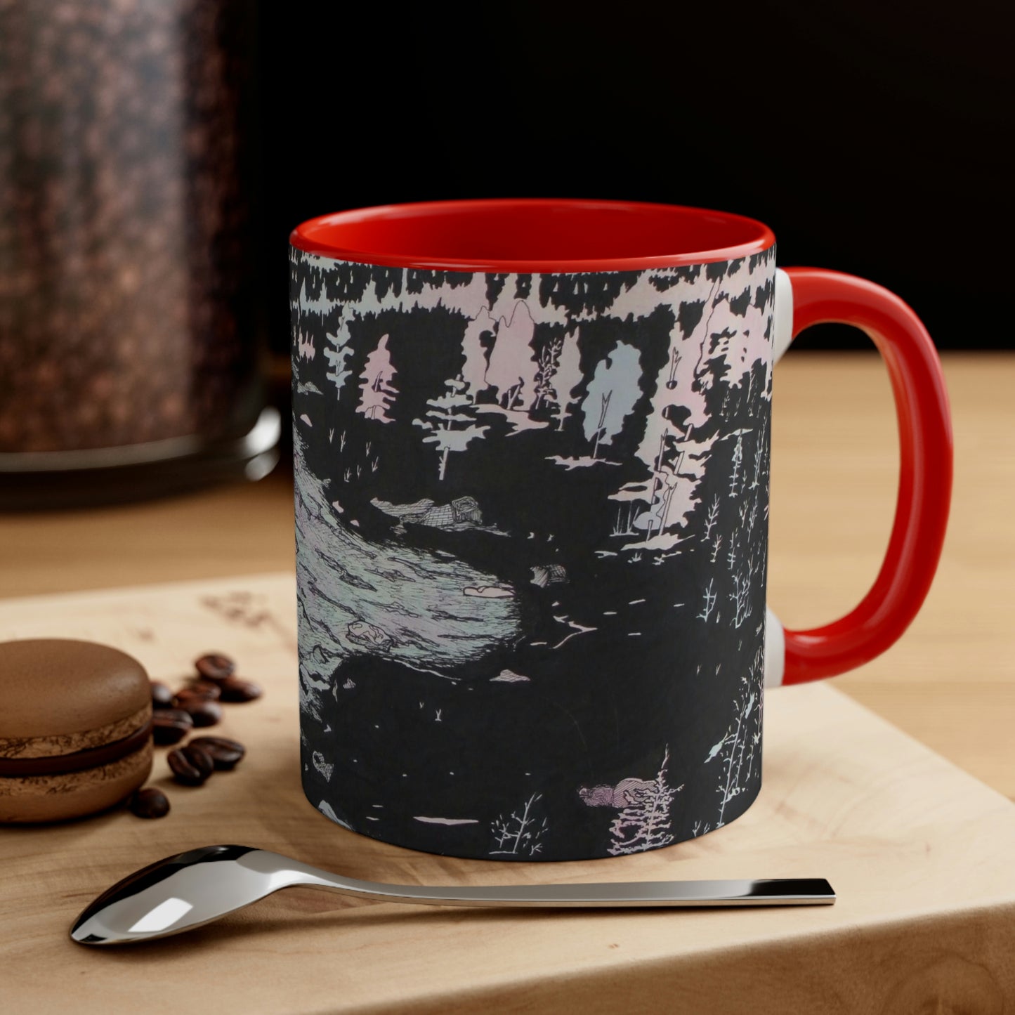 WONDERLUST Accent Coffee Mug, 11oz