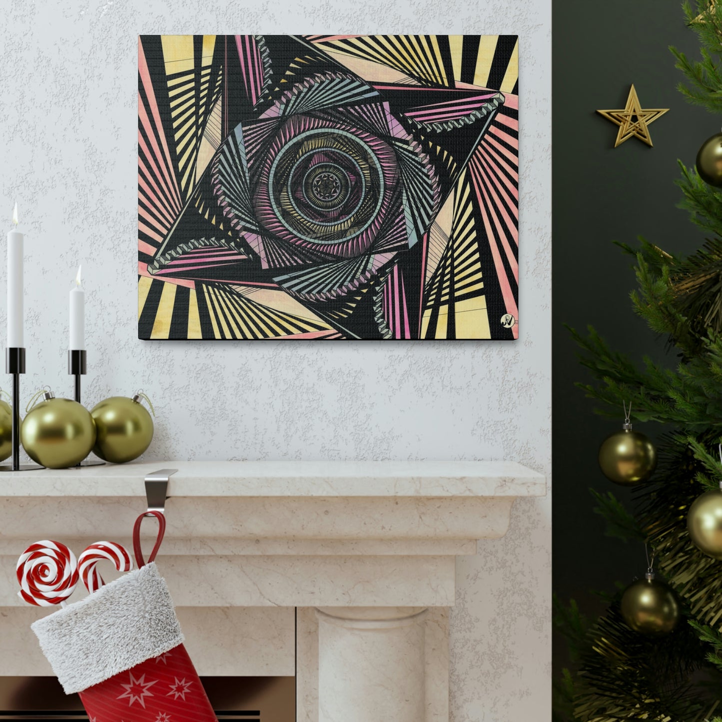 CITADEL (PASTEL) Canvas Gallery Wraps