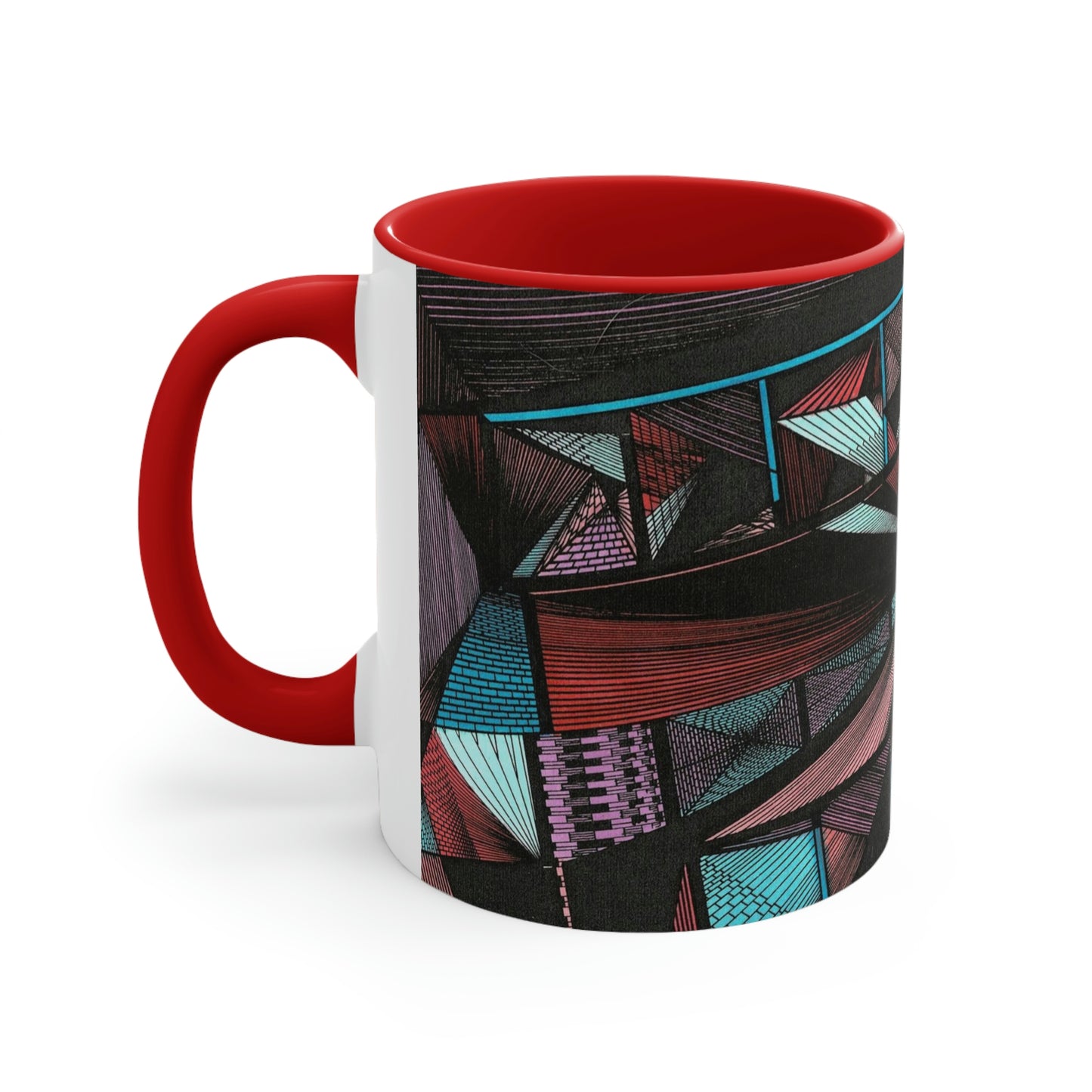 DUO MEGALOPOLIS Accent Coffee Mug, 11oz