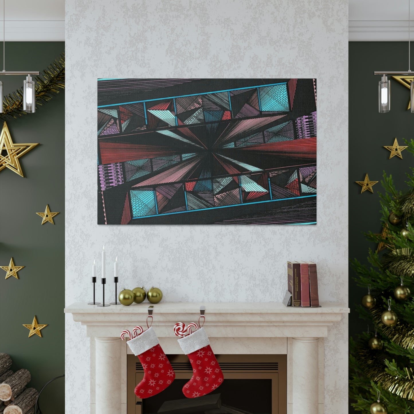 DUO MEGALOPOLIS Canvas Gallery Wraps