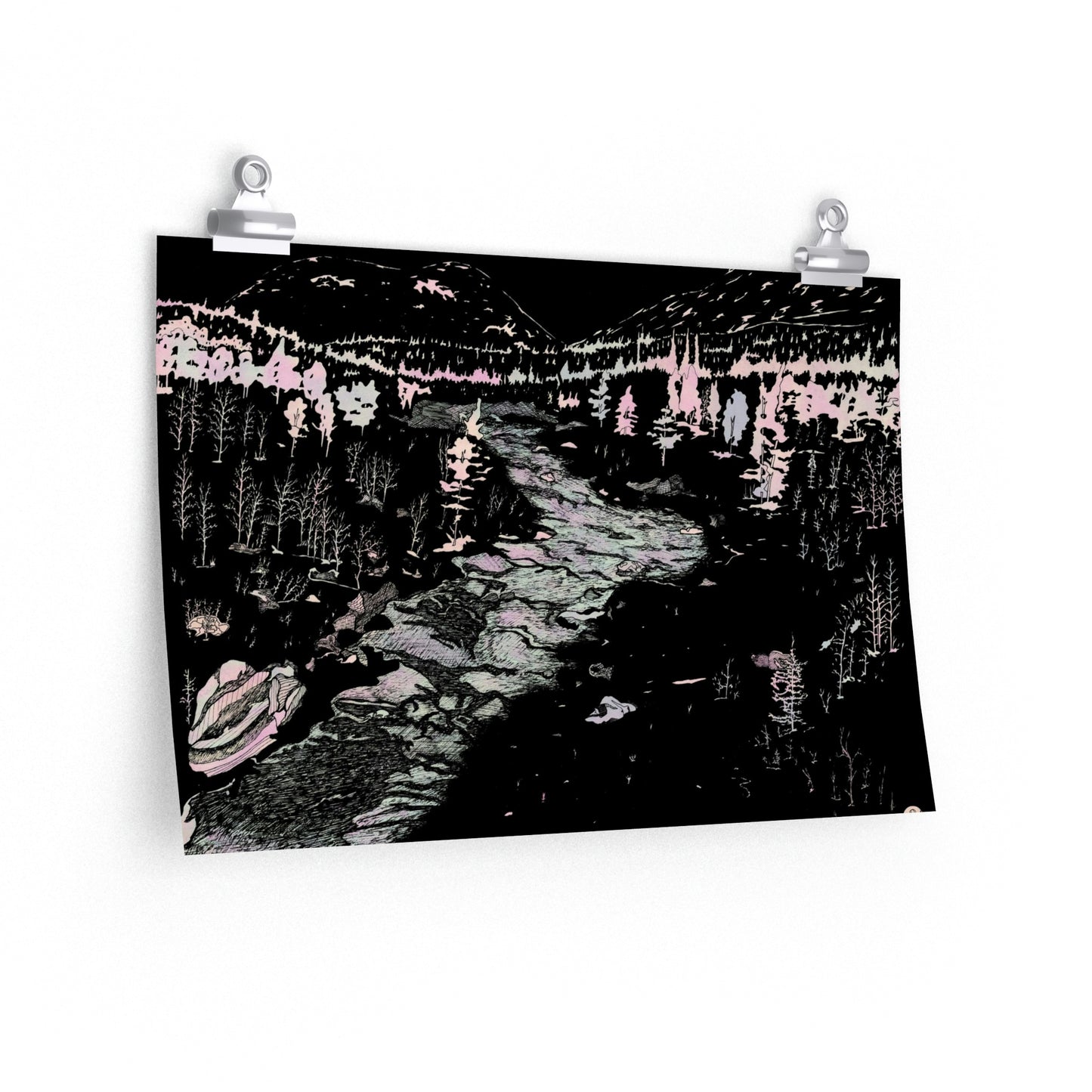 WONDERLUST Premium Matte horizontal posters