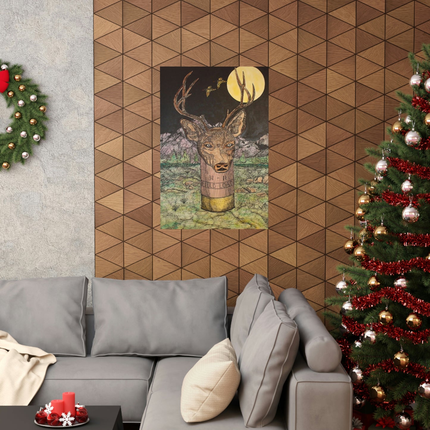 BUCKSHOT Premium Matte Vertical Posters