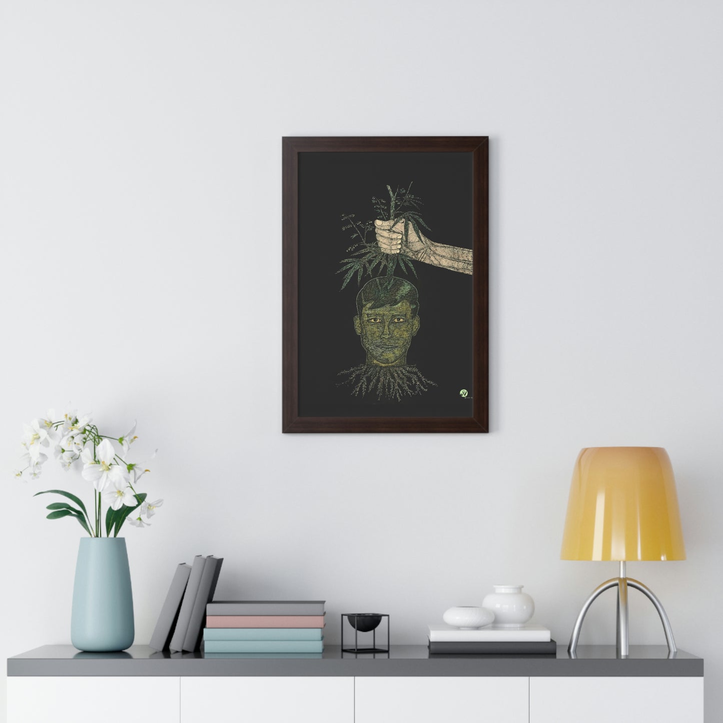 POTHEAD Framed Vertical Poster