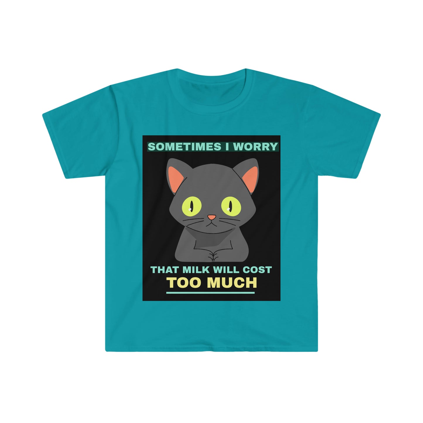 SOMETIMES I WORRY Unisex Softstyle T-Shirt