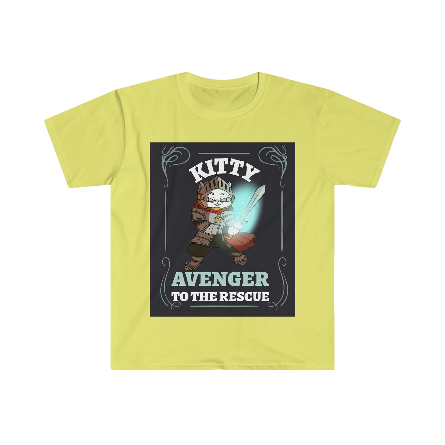 KITTY AVENGER Unisex Softstyle T-Shirt