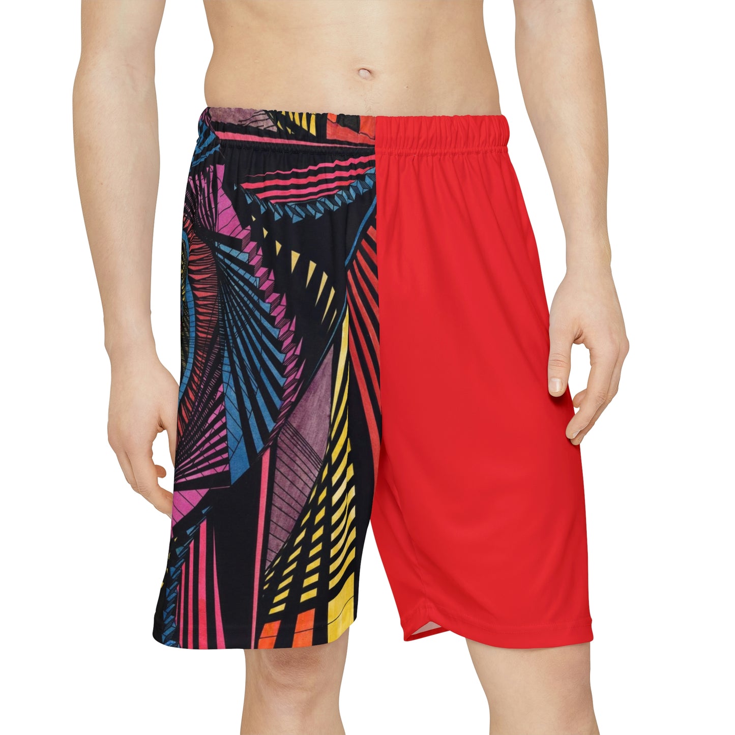 RED CITADEL  Men’s Sports Shorts (does not have pockets)
