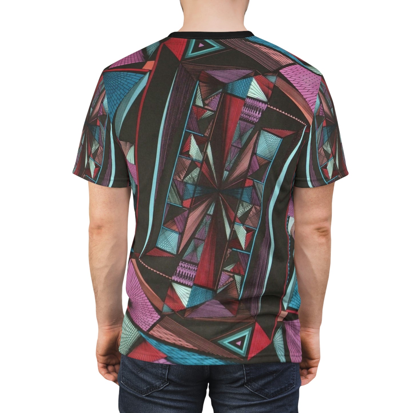LIGHT DUO MEGALOPOLIS Unisex AOP Cut & Sew Tee