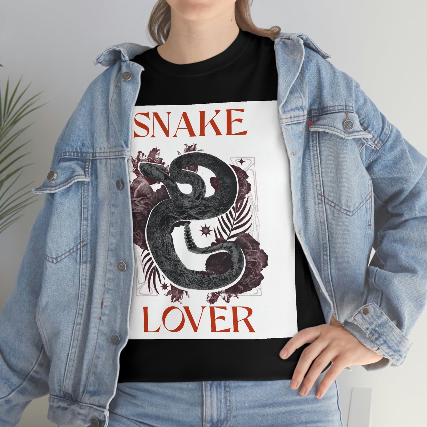 SNAKE LOVER Unisex Heavy Cotton Tee