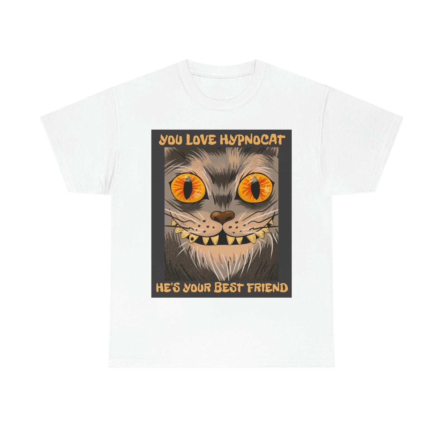 YOU LOVE HYPNOCAT Unisex Heavy Cotton Tee