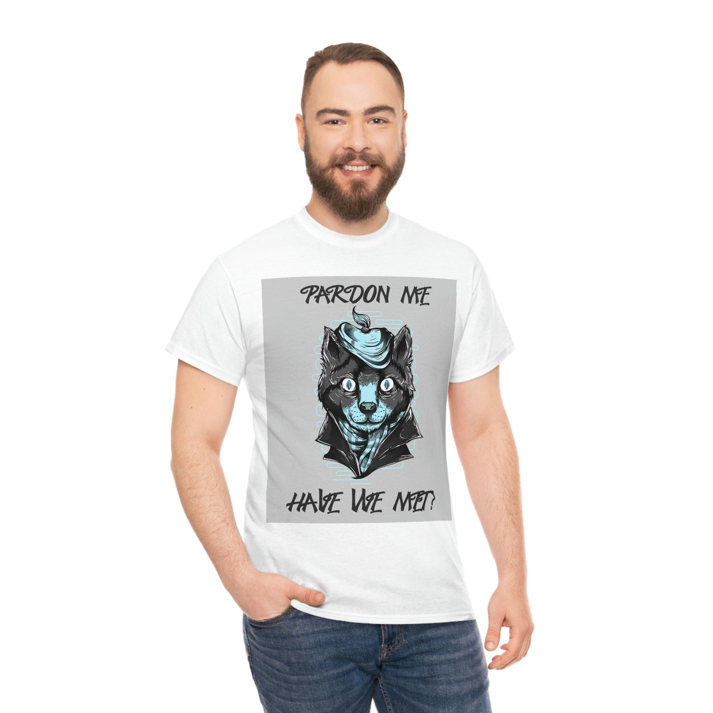 PARDON ME Unisex Heavy Cotton Tee