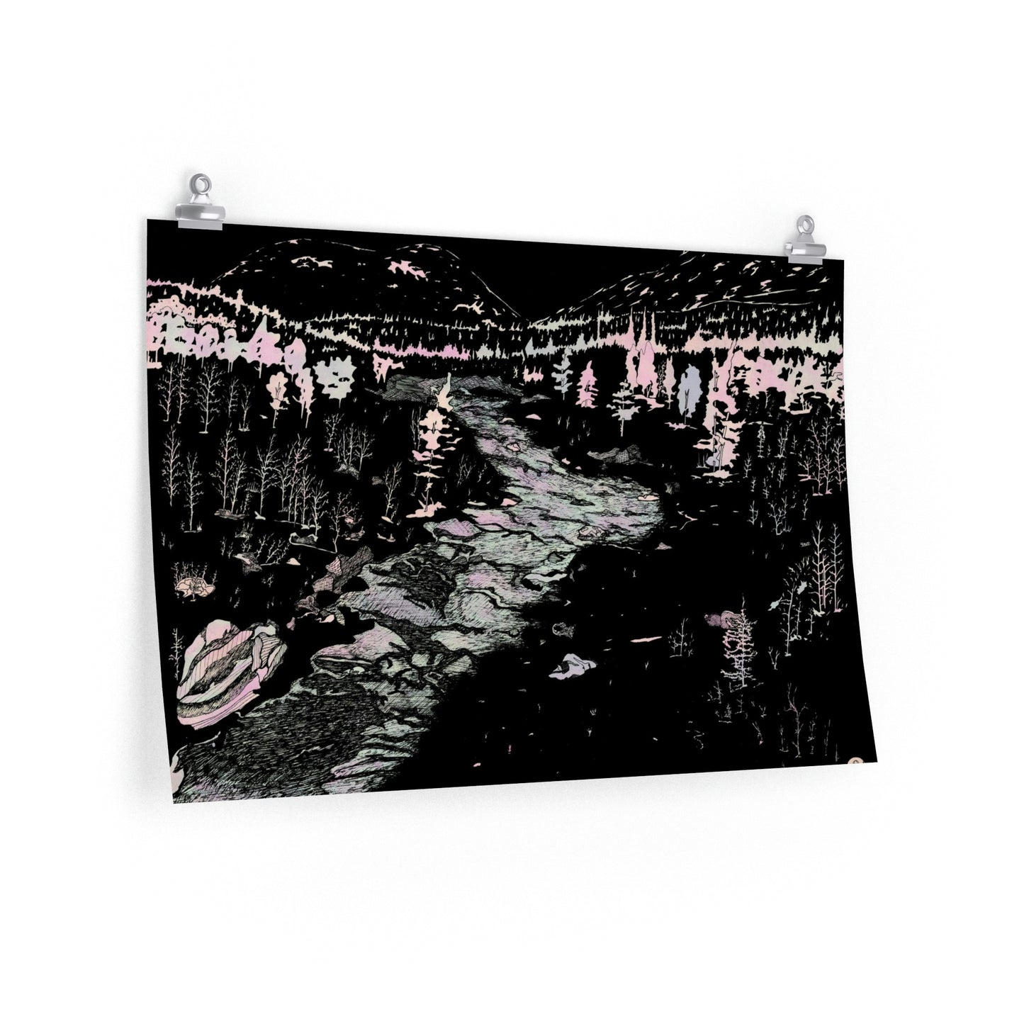 WONDERLUST Premium Matte horizontal posters