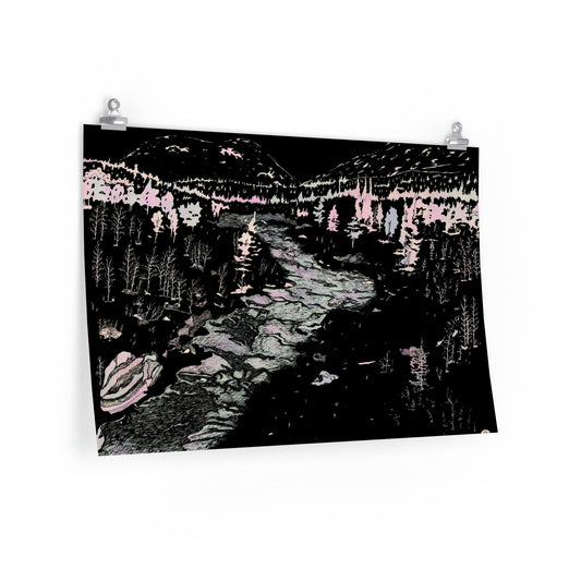 WONDERLUST Premium Matte horizontal posters