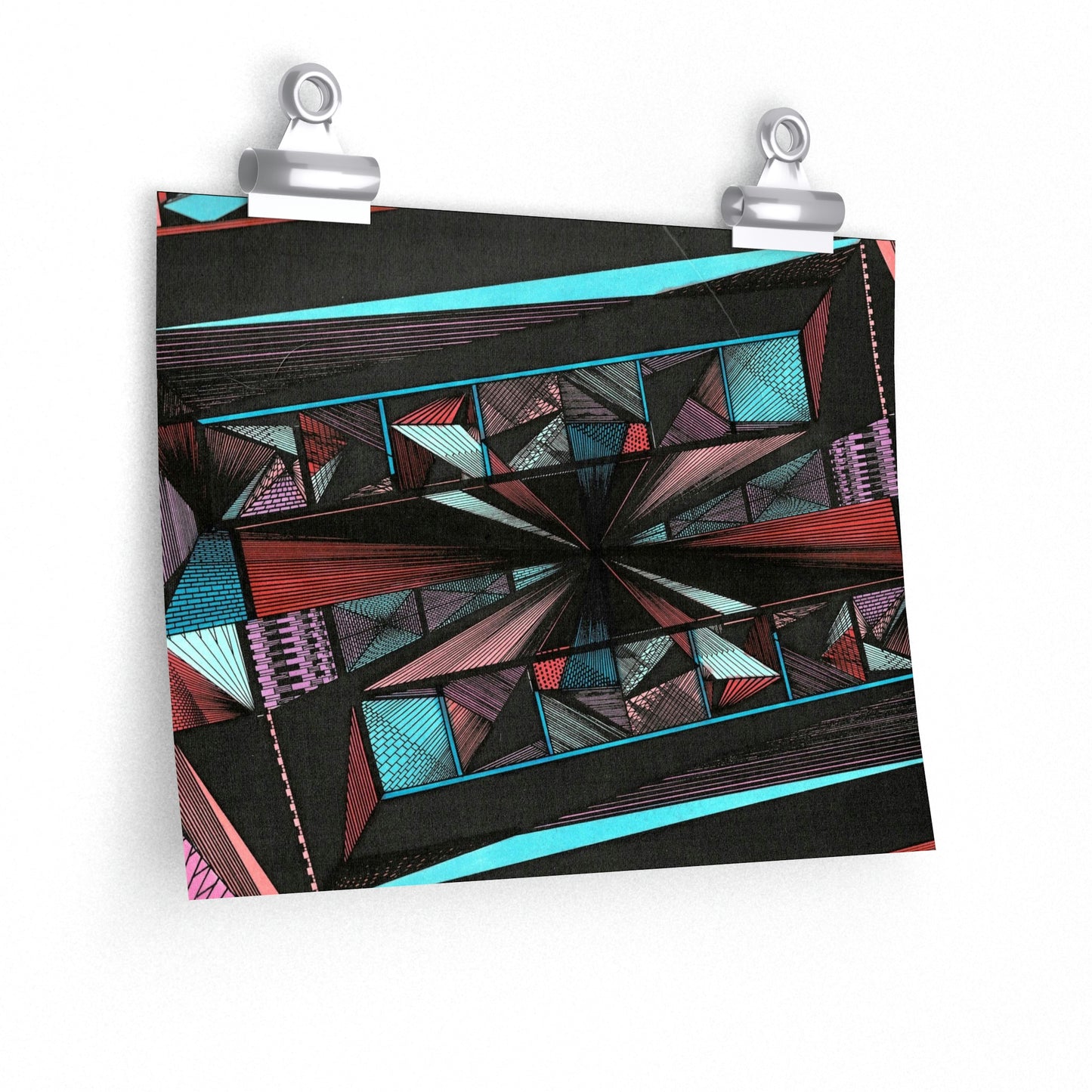 DUO MEGALOPOLIS Premium Matte horizontal posters