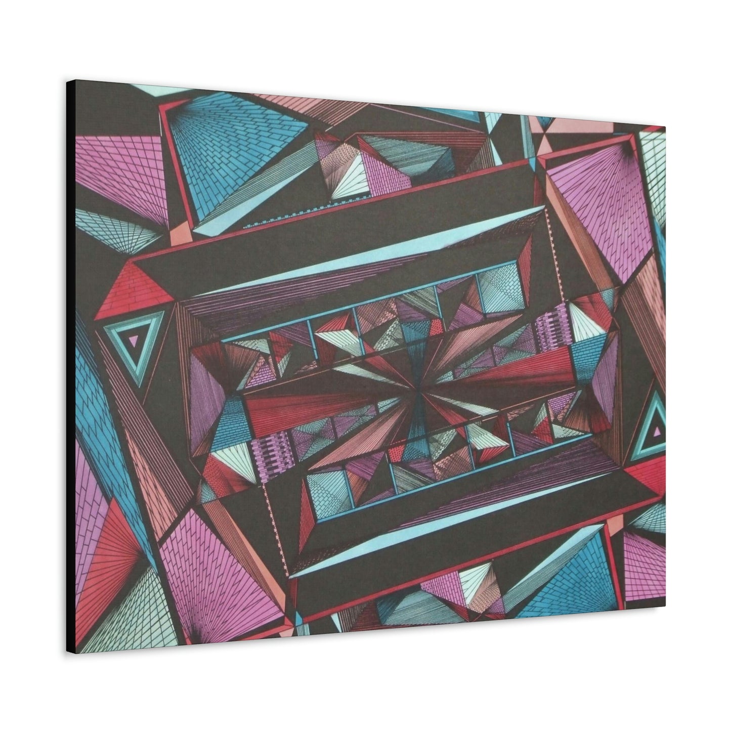 LIGHT DUO MEGALOPOLIS Canvas Gallery Wraps
