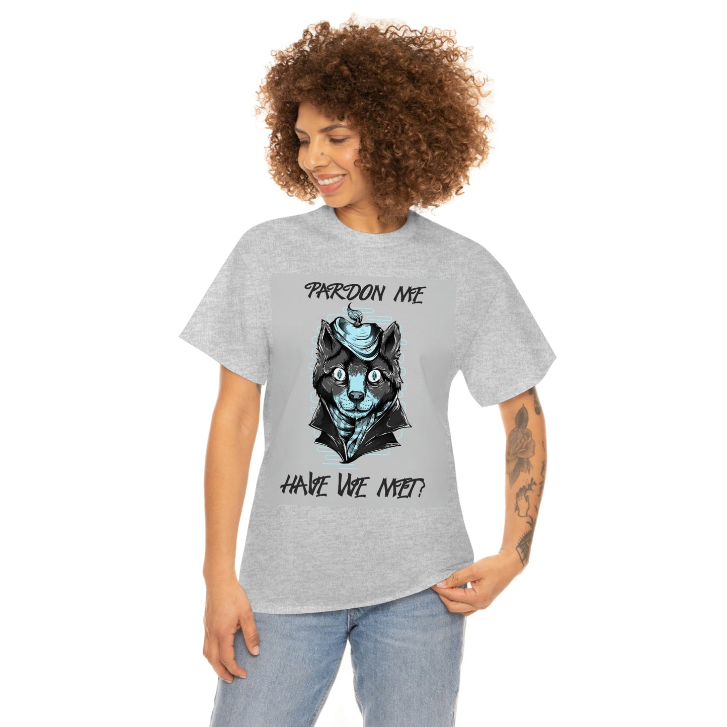 PARDON ME Unisex Heavy Cotton Tee
